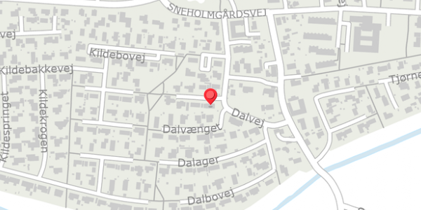 Trafikstøjkort på Daltoften 1, . , 4690 Haslev