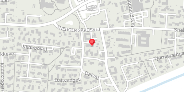 Trafikstøjkort på Dalvej 11, 4690 Haslev