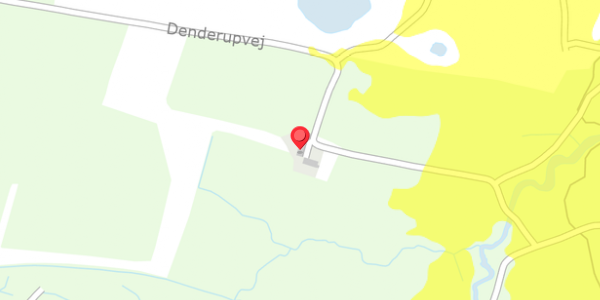 Trafikstøjkort på Denderupvej 19, 4690 Haslev