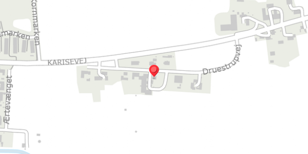 Trafikstøjkort på Druestrupvej 14, . , 4690 Haslev