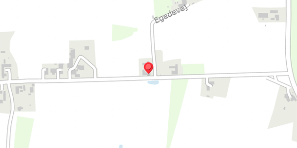 Trafikstøjkort på Egedevej 166, 4690 Haslev