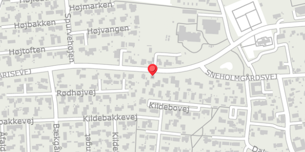 Trafikstøjkort på Karisevej 36, 4690 Haslev