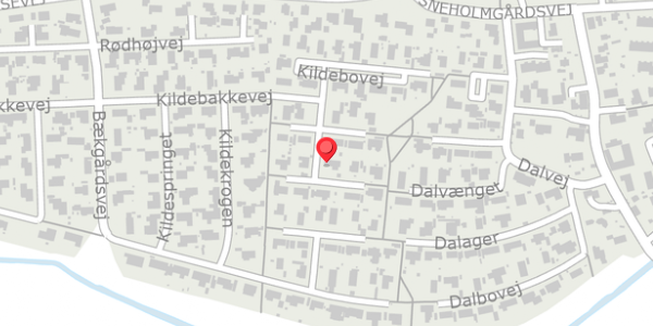 Trafikstøjkort på Kildebakkevej 31, . , 4690 Haslev