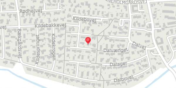 Trafikstøjkort på Kildebakkevej 33, . , 4690 Haslev