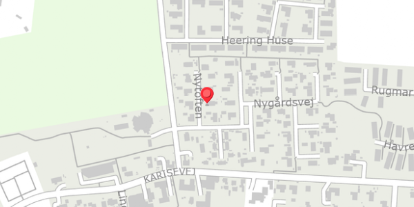 Trafikstøjkort på Nytoften 4, . , 4690 Haslev