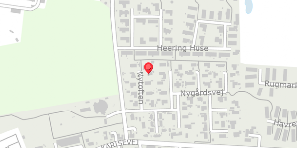 Trafikstøjkort på Nytoften 8, . , 4690 Haslev