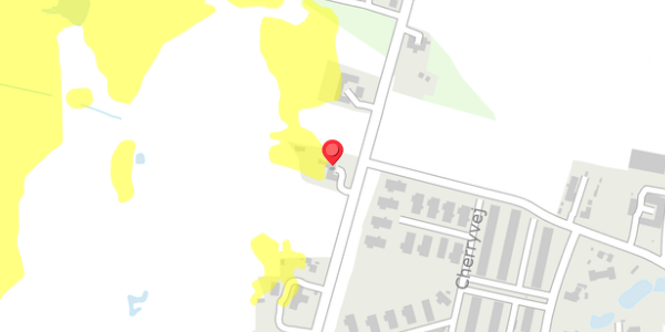 Trafikstøjkort på Vordingborgvej 394, 4690 Haslev
