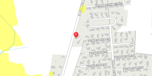 Trafikstøjkort på Vordingborgvej 397, . , 4690 Haslev
