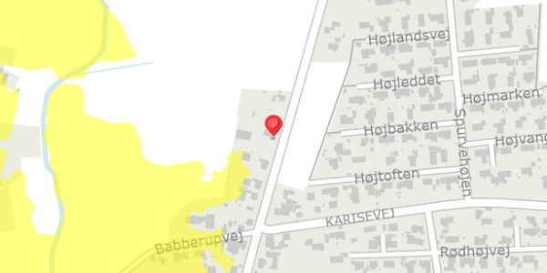 Trafikstøjkort på Vordingborgvej 406, . , 4690 Haslev