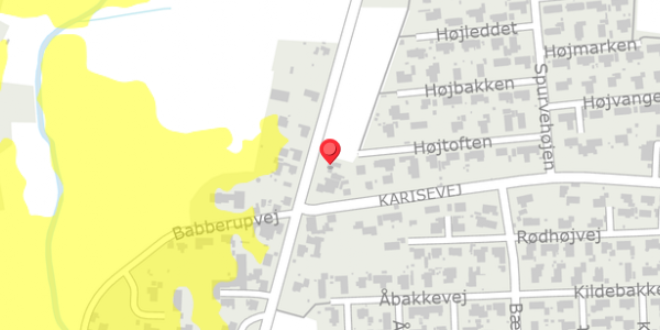Trafikstøjkort på Vordingborgvej 413, 4690 Haslev