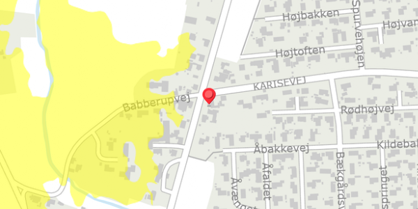 Trafikstøjkort på Vordingborgvej 417, . , 4690 Haslev