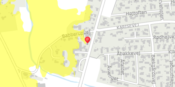 Trafikstøjkort på Vordingborgvej 418, . , 4690 Haslev