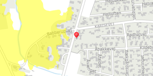 Trafikstøjkort på Vordingborgvej 419, . , 4690 Haslev