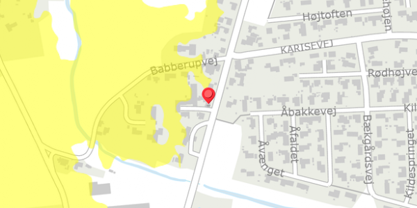 Trafikstøjkort på Vordingborgvej 420, . , 4690 Haslev