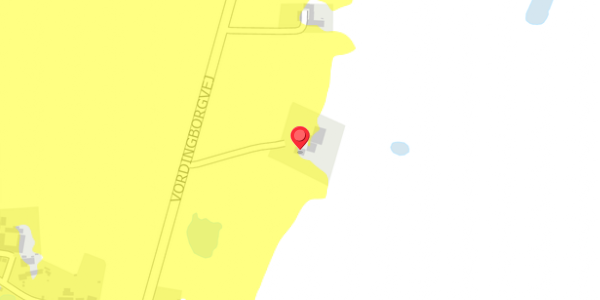 Trafikstøjkort på Vordingborgvej 465, 4690 Haslev