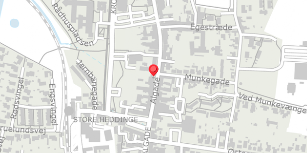 Trafikstøjkort på Algade 17, 2. th, 4660 Store Heddinge