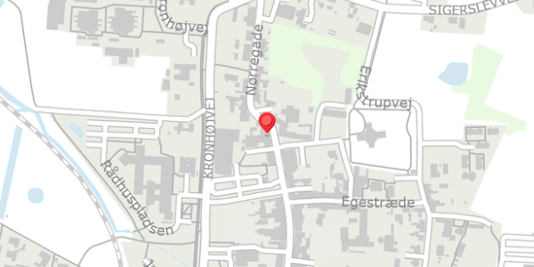 Trafikstøjkort på Algade 41, 4660 Store Heddinge