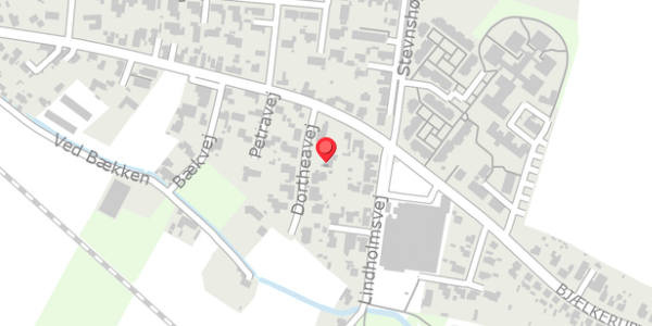 Trafikstøjkort på Dortheavej 3, . , 4660 Store Heddinge
