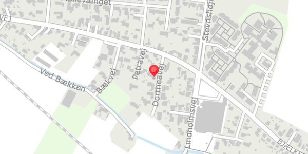 Trafikstøjkort på Dortheavej 4, . , 4660 Store Heddinge