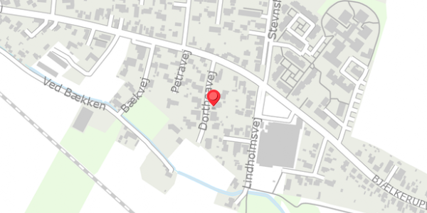 Trafikstøjkort på Dortheavej 5, . , 4660 Store Heddinge