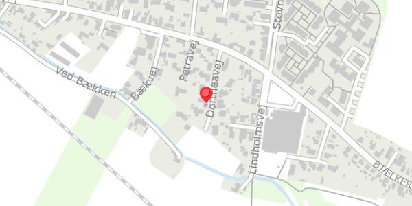Trafikstøjkort på Dortheavej 8, . , 4660 Store Heddinge