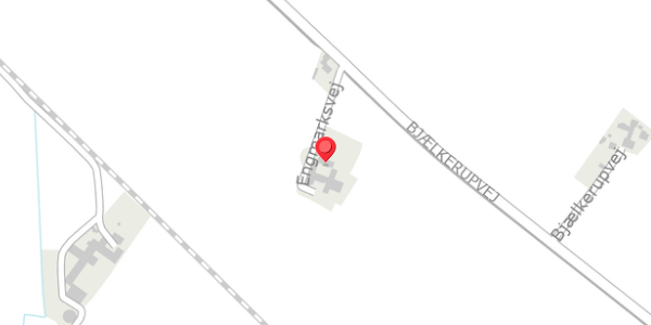 Trafikstøjkort på Engmarksvej 1, 4660 Store Heddinge