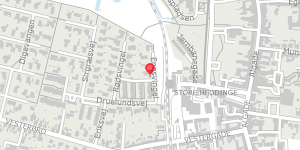 Trafikstøjkort på Engsvingel 7, 4660 Store Heddinge