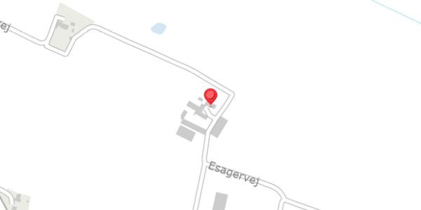 Trafikstøjkort på Esagervej 8, . , 4672 Klippinge