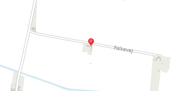 Trafikstøjkort på Falkevej 2, . , 4672 Klippinge