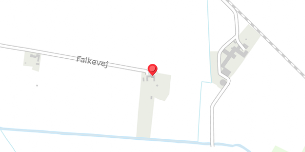 Trafikstøjkort på Falkevej 4, . , 4672 Klippinge