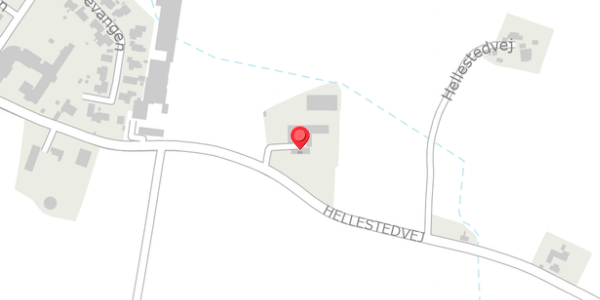 Trafikstøjkort på Hellestedvej 20, 4652 Hårlev