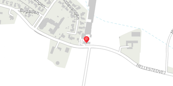 Trafikstøjkort på Hellestedvej 22, 4652 Hårlev