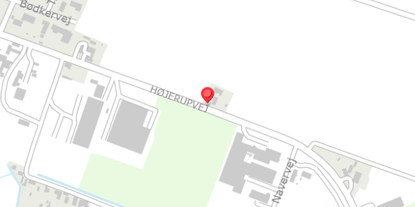 Trafikstøjkort på Højerupvej 21, . , 4660 Store Heddinge