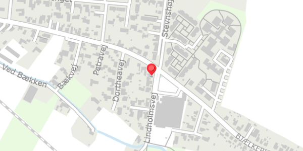 Trafikstøjkort på Lindholmsvej 2, . , 4660 Store Heddinge