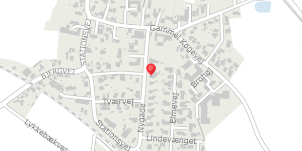 Trafikstøjkort på Nygade 3, . , 4672 Klippinge