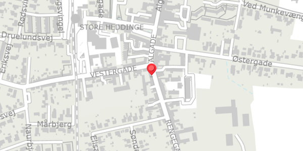Trafikstøjkort på Rengegade 4, . , 4660 Store Heddinge