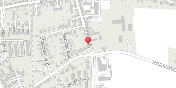 Trafikstøjkort på Rengegade 26, . , 4660 Store Heddinge