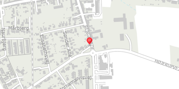 Trafikstøjkort på Rengegade 28, . , 4660 Store Heddinge