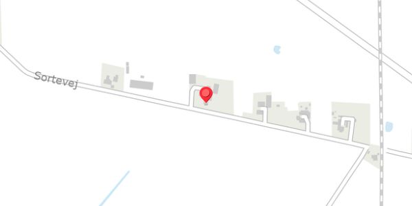 Trafikstøjkort på Sortevej 5, . , 4660 Store Heddinge