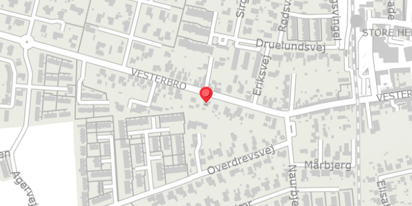 Trafikstøjkort på Vesterbro 11, . , 4660 Store Heddinge