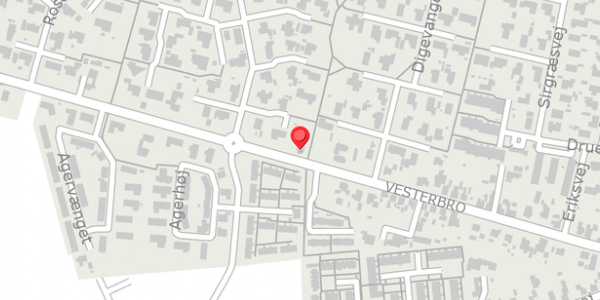 Trafikstøjkort på Vesterbro 40, . , 4660 Store Heddinge