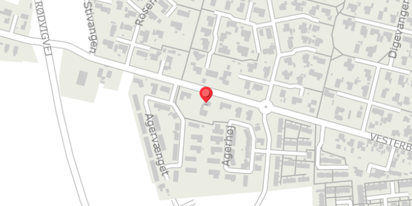 Trafikstøjkort på Vesterbro 41, . , 4660 Store Heddinge