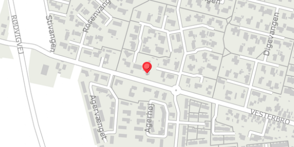 Trafikstøjkort på Vesterbro 42, . , 4660 Store Heddinge