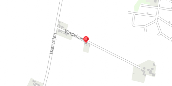 Trafikstøjkort på Vindehuse 6, 4660 Store Heddinge