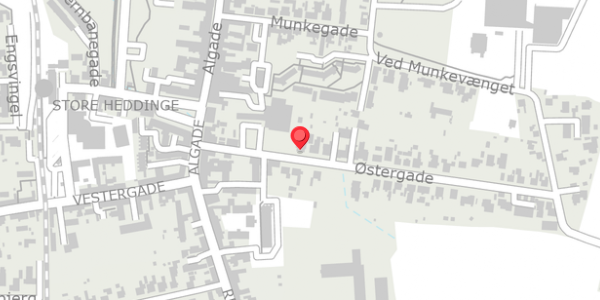 Trafikstøjkort på Østergade 13, . , 4660 Store Heddinge