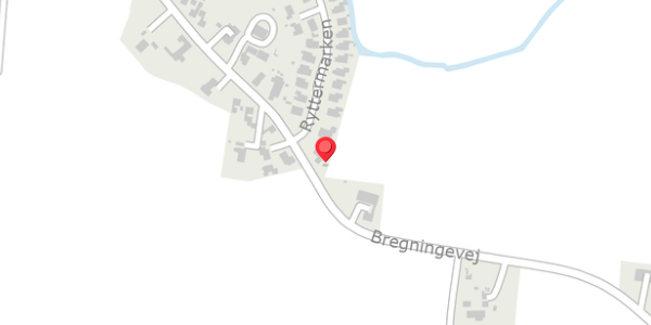 Trafikstøjkort på Ryttermarken 2, 4871 Horbelev