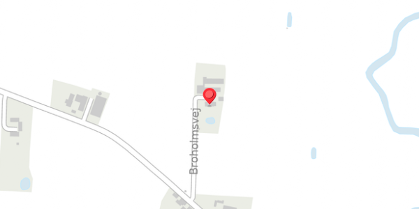 Trafikstøjkort på Broholmsvej 29, . , 4690 Haslev
