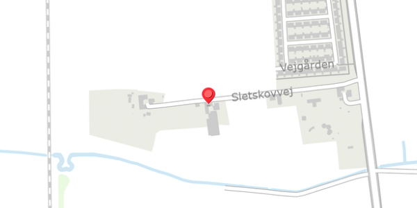 Trafikstøjkort på Sletskovvej 13, . , 4160 Herlufmagle