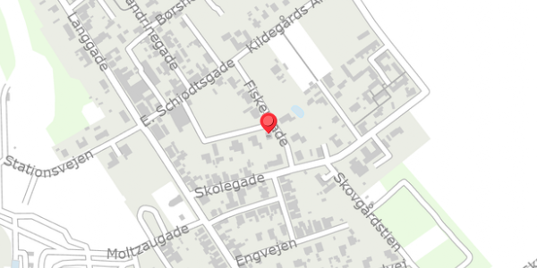 Trafikstøjkort på Ankergade 1, . , 4874 Gedser