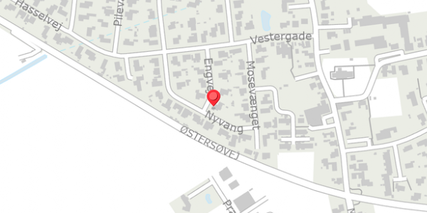 Trafikstøjkort på Engvej 11, 4872 Idestrup